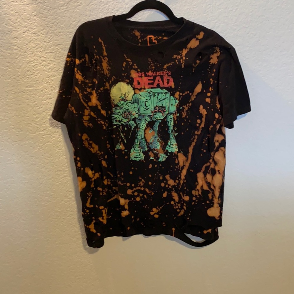 Walking Dead x Star Wars Acid Wash T